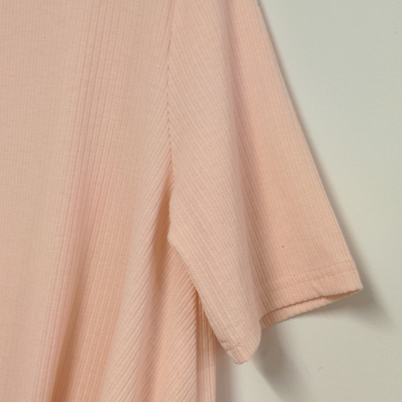 🌹2 for 30🌹 Blush pink thin twist front sweater 2X 1X 14 16 18 - Picture 3 of 4